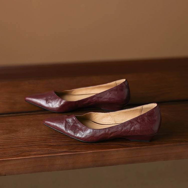 Emry Genuine Leather Pumps