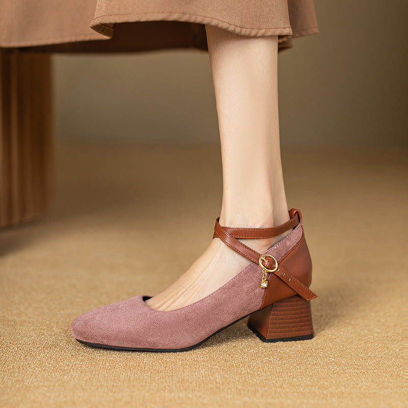 Avira Suede Heels