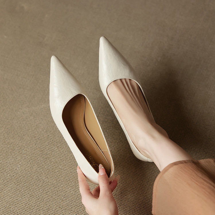 Aeris Genuine Leather Heels