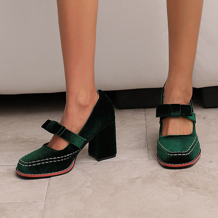 Clair Block Heels