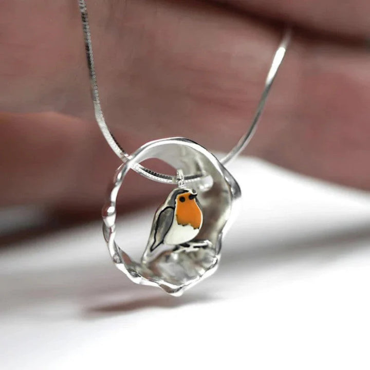 Robin Embrace Necklace