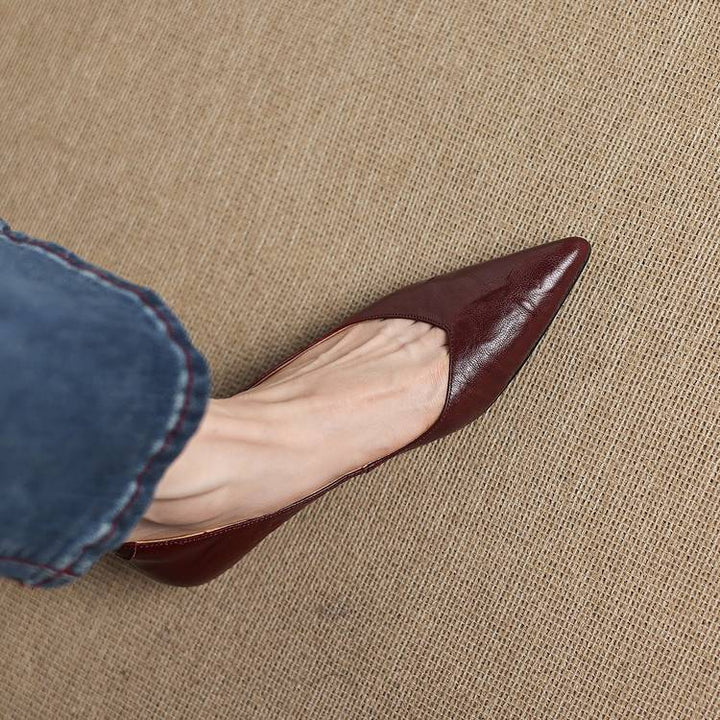 Emry Genuine Leather Pumps