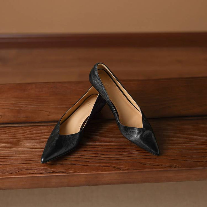 Emry Genuine Leather Pumps