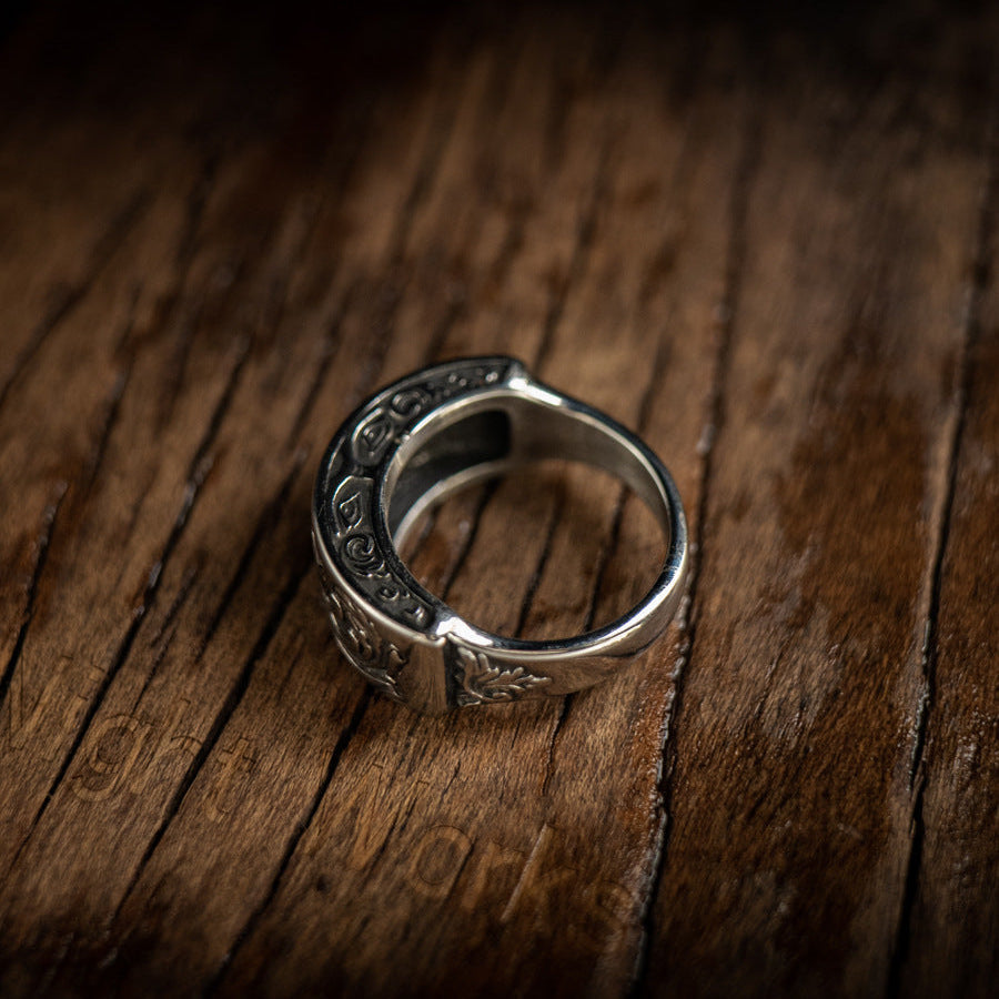 Ferro Silver Ring