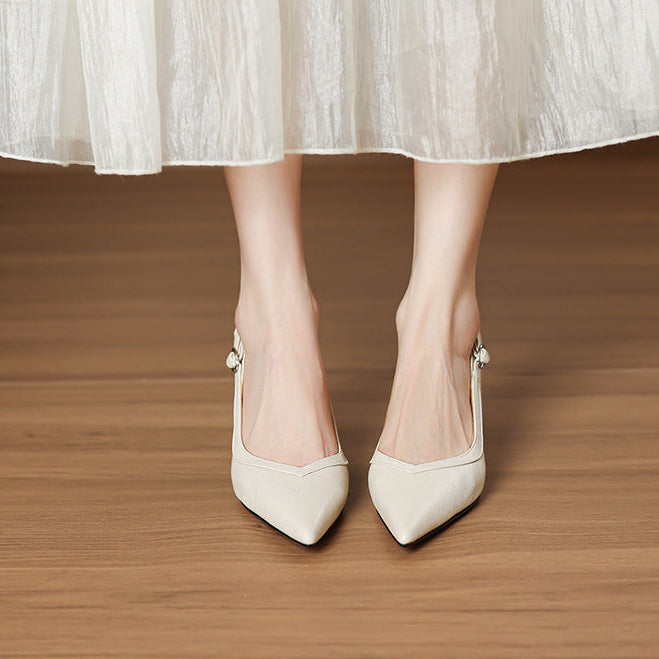 Ezel Genuine Leather Heels