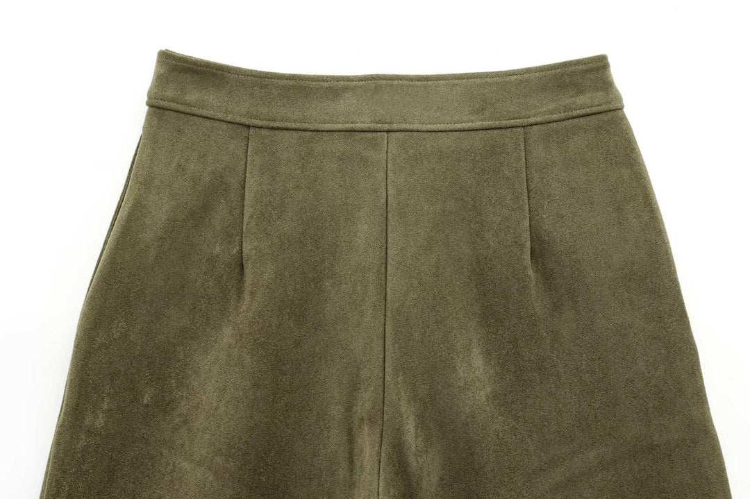 NOVAE | Suede-style shorts