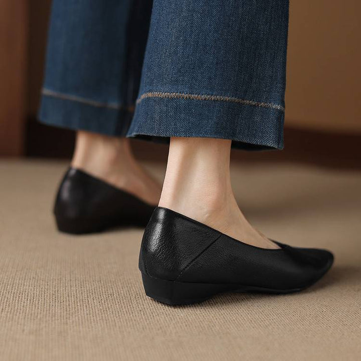 Darsi Genuine Leather Flats