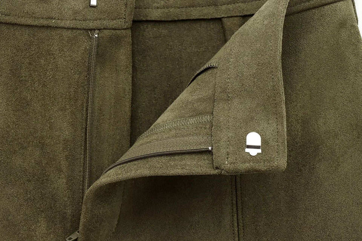 NOVAE | Suede-style shorts
