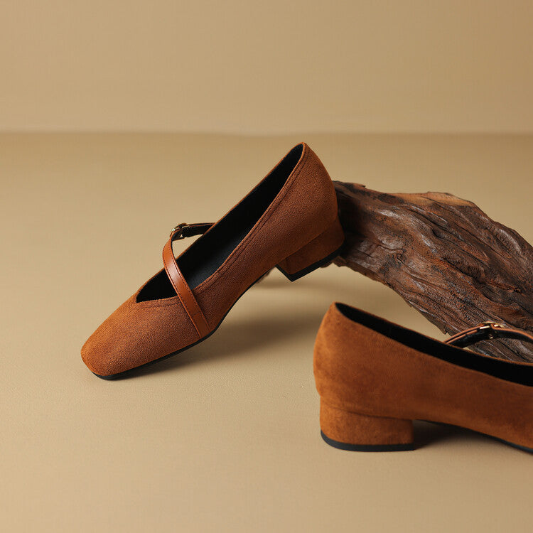 Elura Suede Heels
