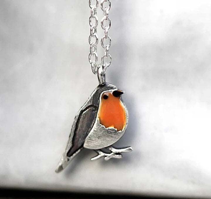 Robin Embrace Necklace