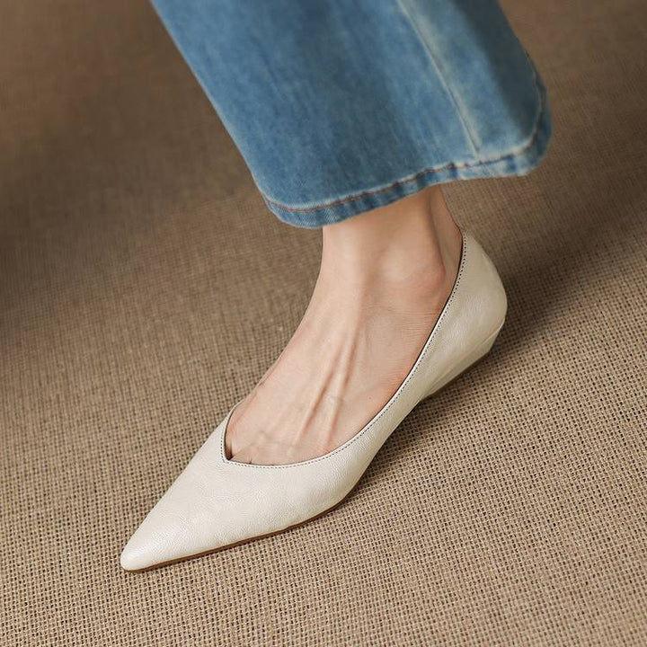 Emry Genuine Leather Pumps