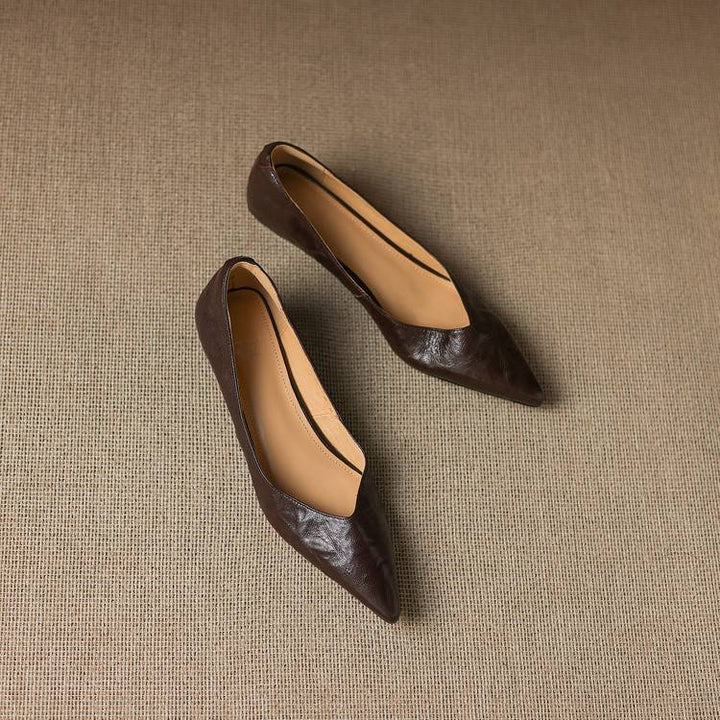 Emry Genuine Leather Pumps