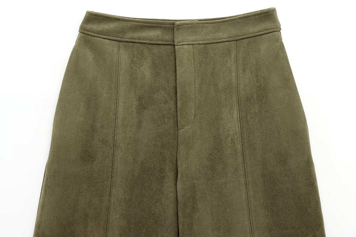 NOVAE | Suede-style shorts