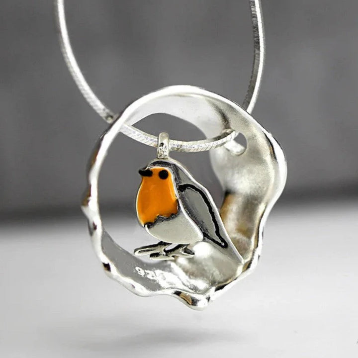 Robin Embrace Necklace