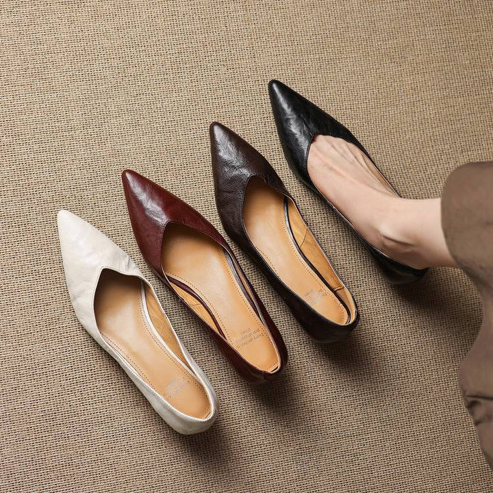 Emry Genuine Leather Pumps