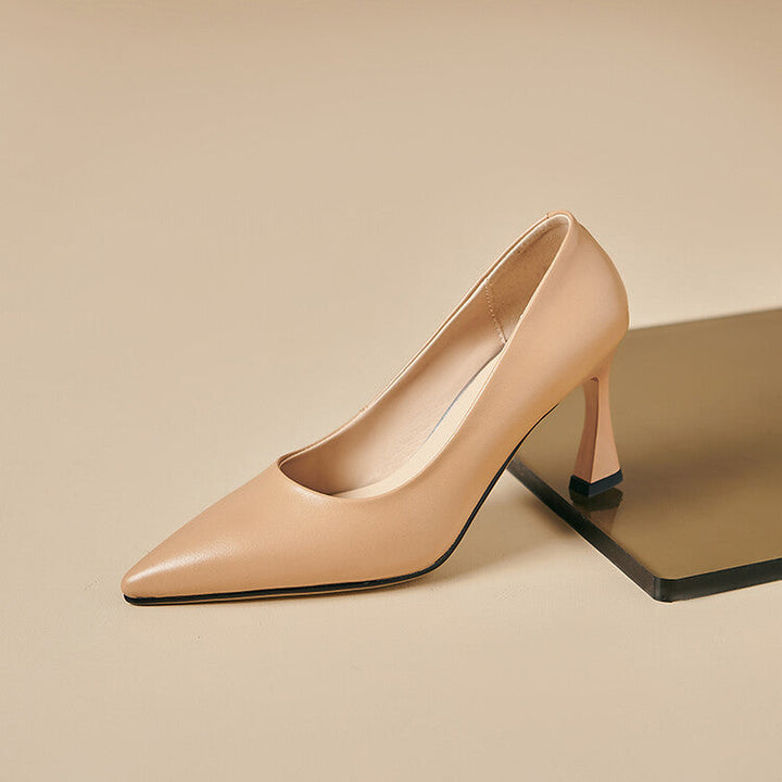 Lior Genuine Leather Heels