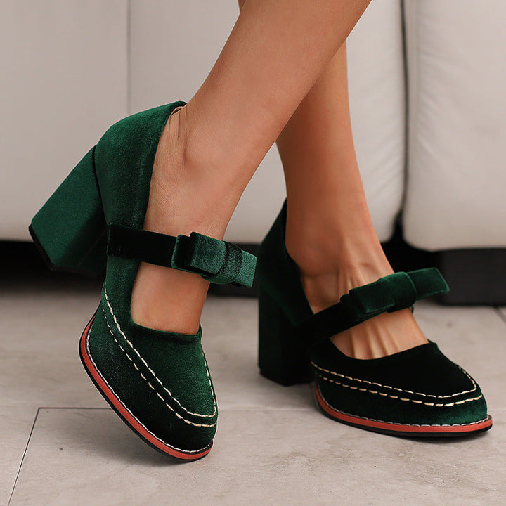 Clair Block Heels