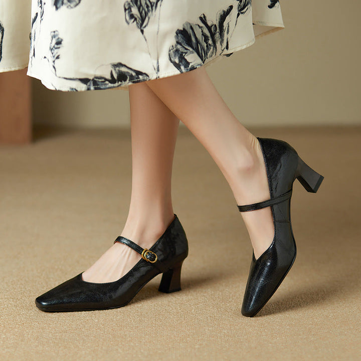 Estel Genuine Leather Heels