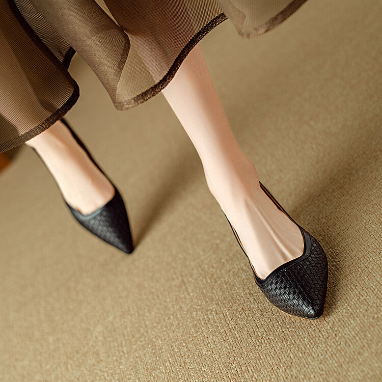 Enzo Genuine Leather Heels