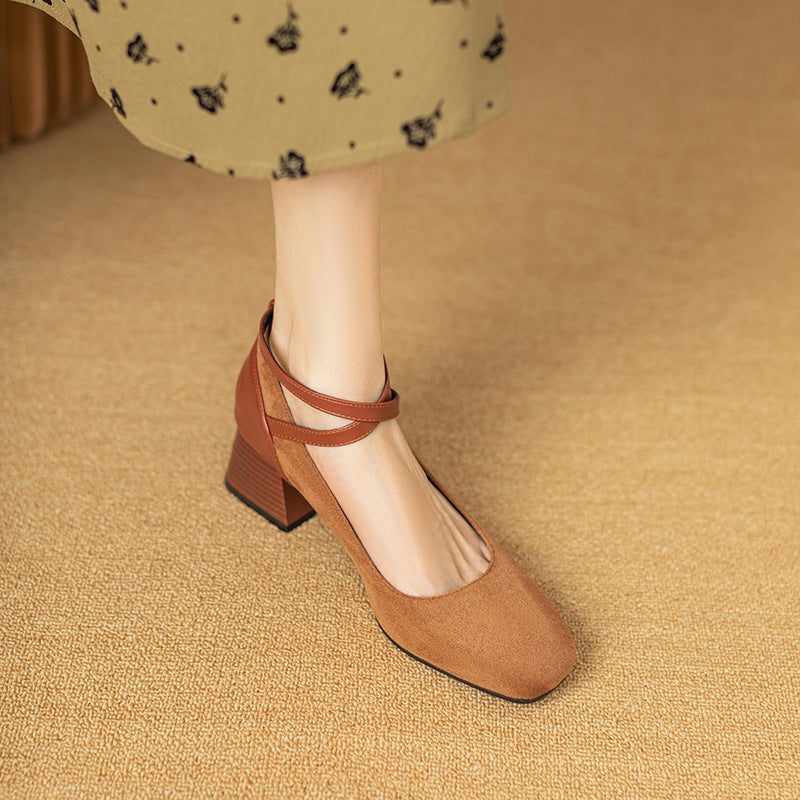 Avira Suede Heels