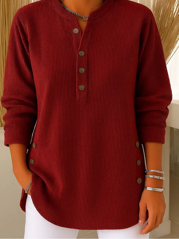 Noréa | Sweater with Subtle Button Details