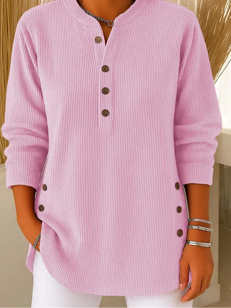 Noréa | Sweater with Subtle Button Details