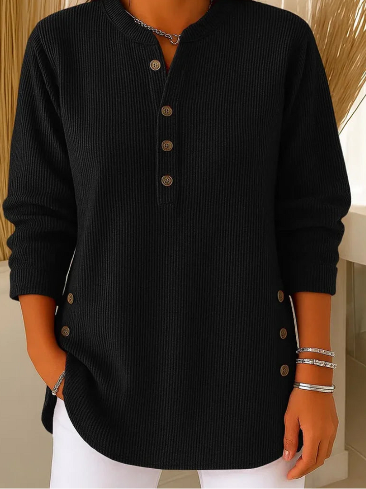Noréa | Sweater with Subtle Button Details