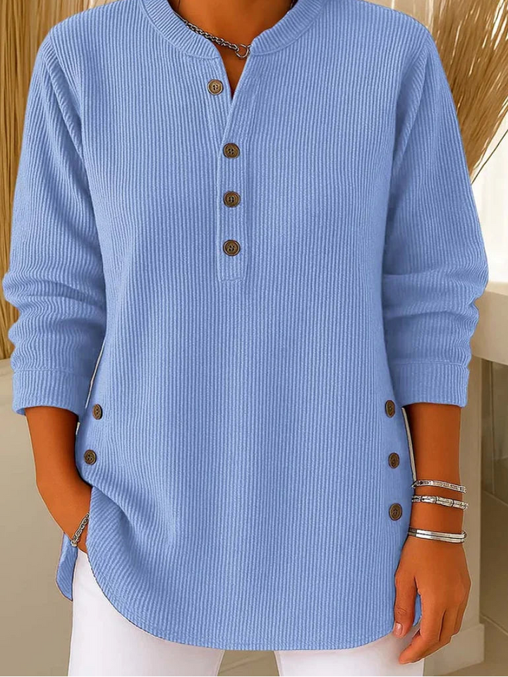 Noréa | Sweater with Subtle Button Details