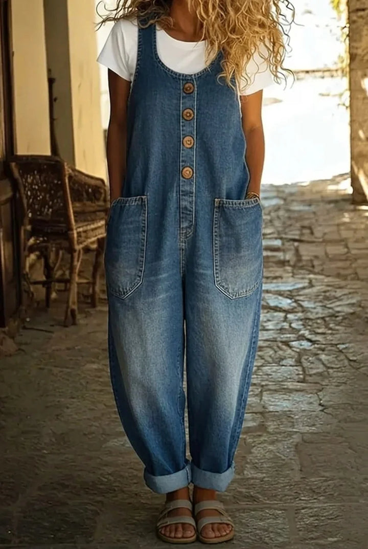 Elmora™ | Comfort Denim Jumpsuit