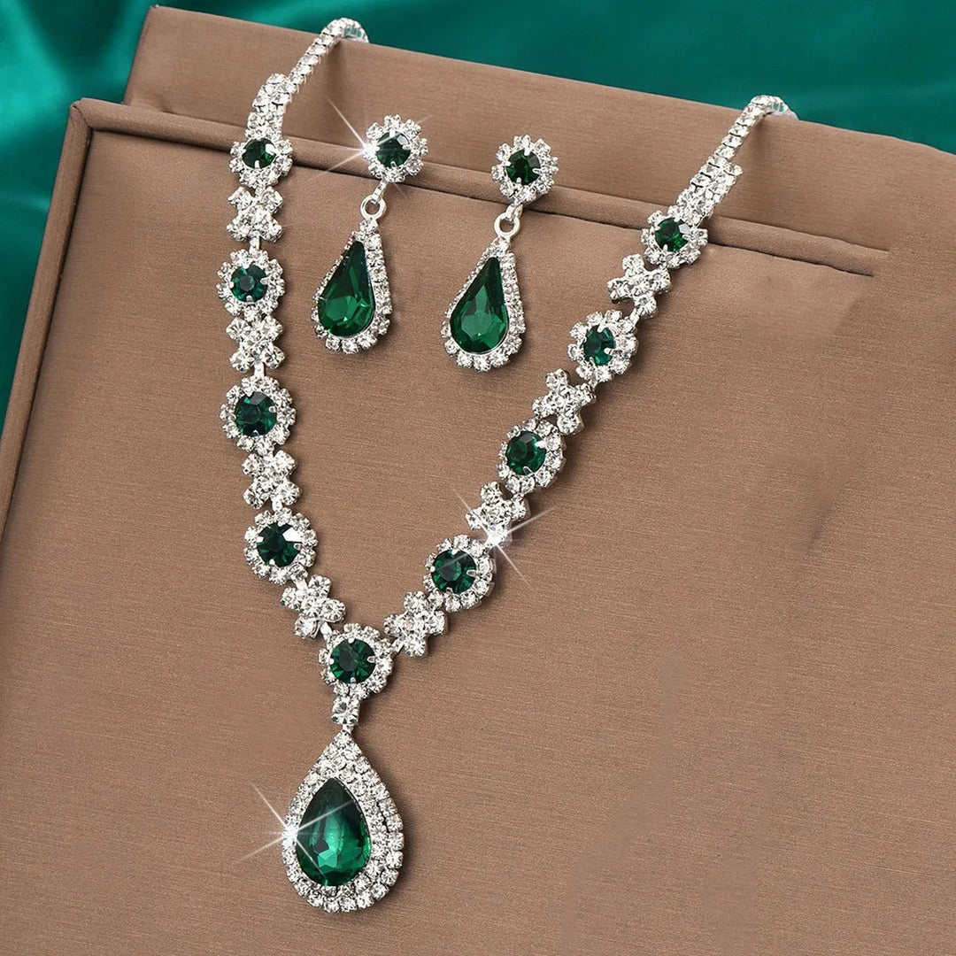 Timeless Crystal Garden Jewellery Set