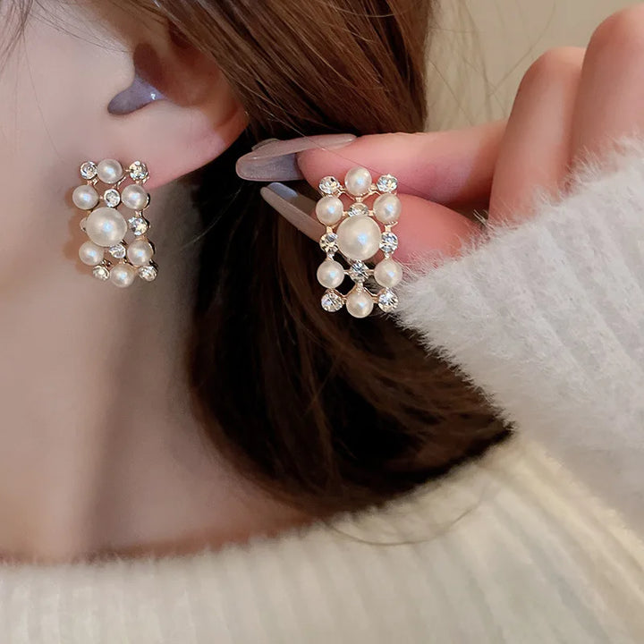 Timeless Pearl & Crystal Jewellery Set