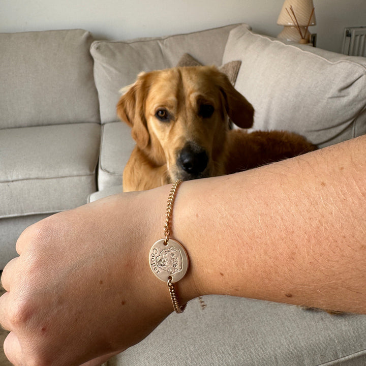 Personalised Bracelet with Animal's Face
