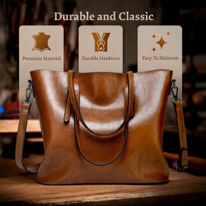Ashley™ | Carry It All Day — Leather Shoulder Bag