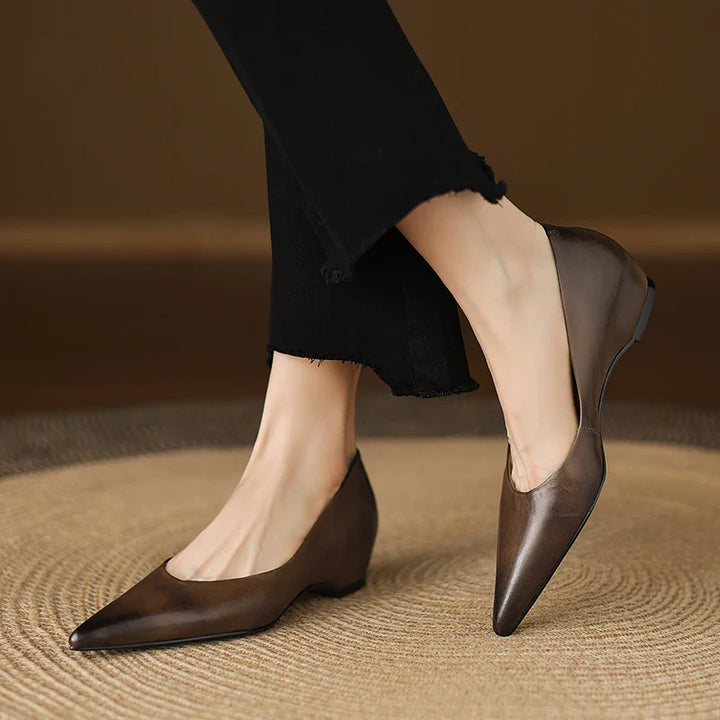 Avine Genuine Leather Flats