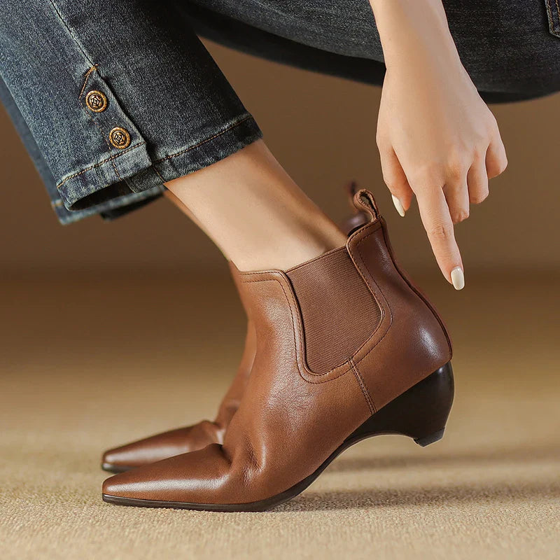 Laira Genuine Leather Boots