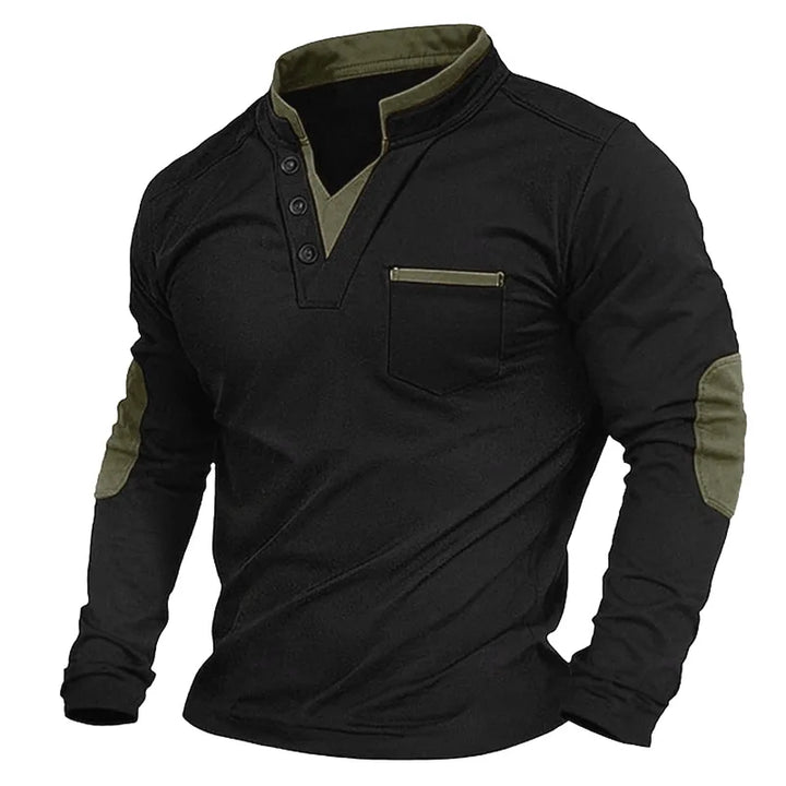 LAURENT MONACO | V-NECK SWEATSHIRT