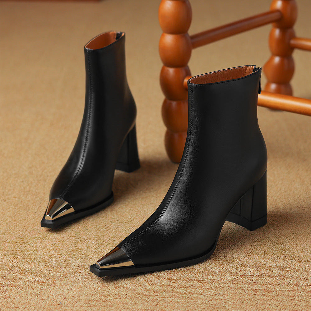 Elyth Genuine Leather Boots