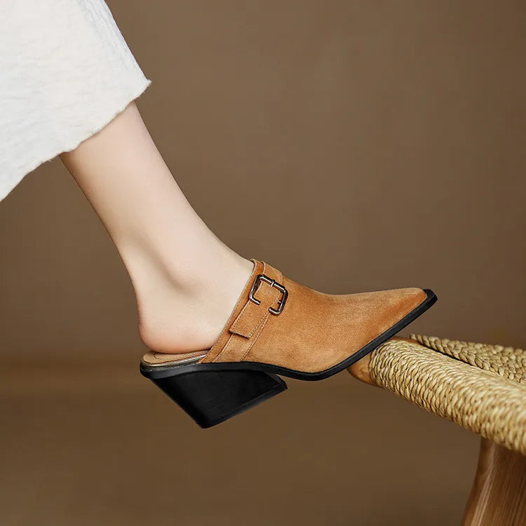 Elmer Suede Mules