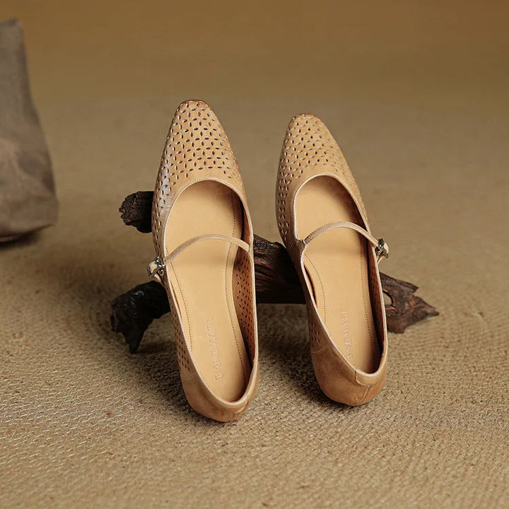 Kyla Genuine Leather Flats