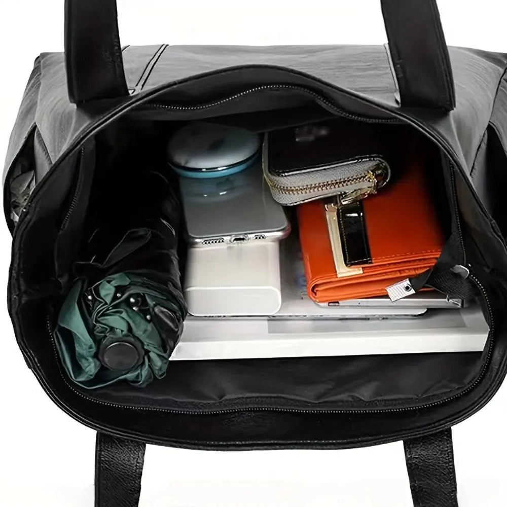 Laura™ | Built to Last — Durable Leather Tote Bag