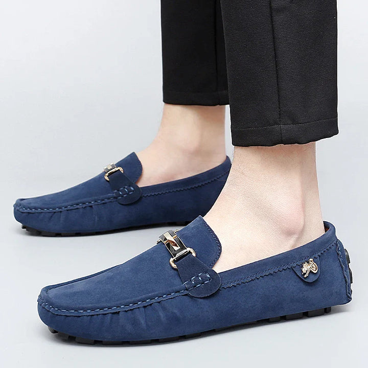 Delmar Genuine Suede Loafers