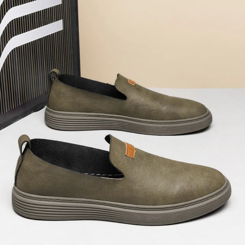 Jorvik Genuine Leather Loafers