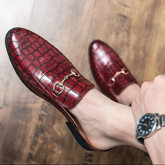 Elbert Genuine Leather Mules