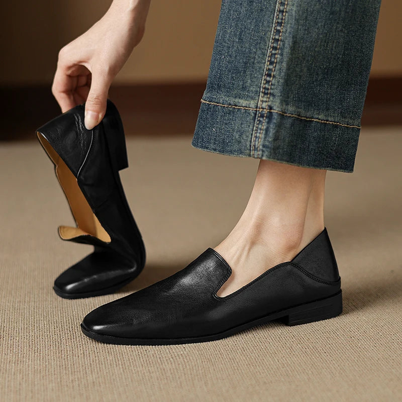 Elio Genuine Leather Loafers