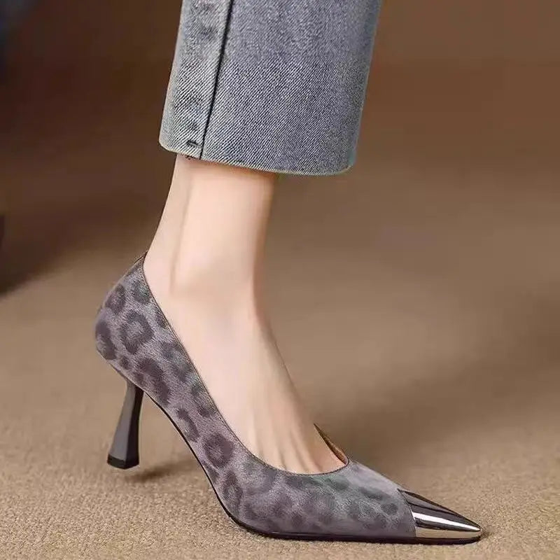 Livia Genuine Leather Heels