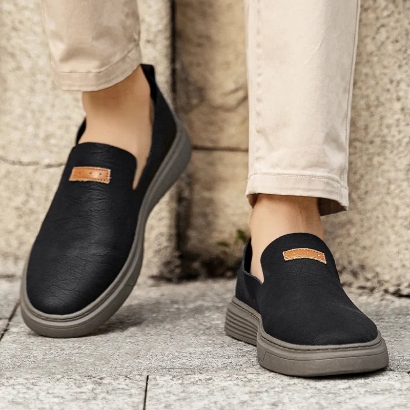 Jorvik Genuine Leather Loafers