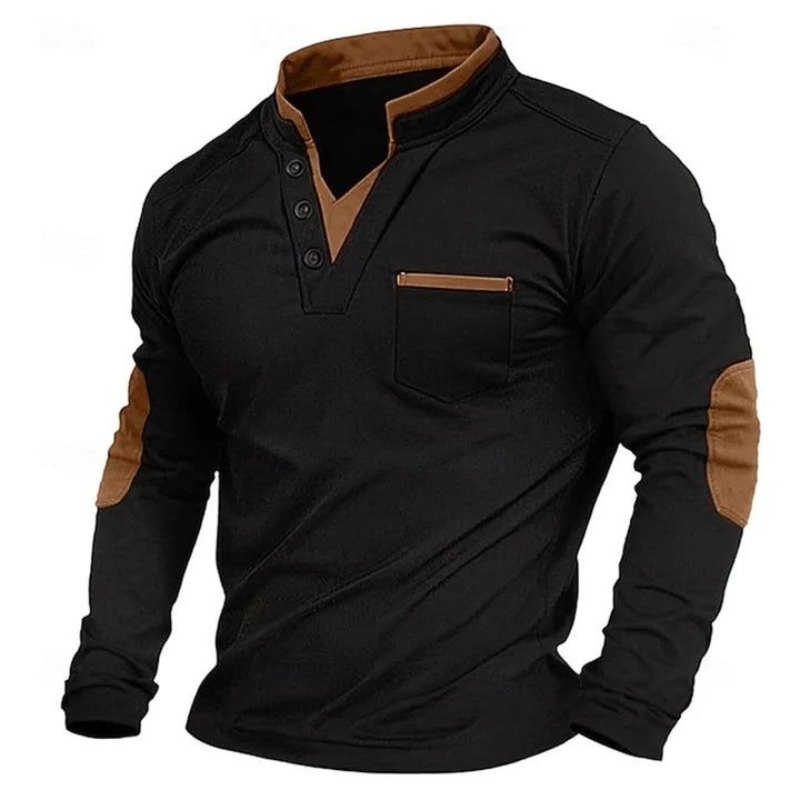 LAURENT MONACO | V-NECK SWEATSHIRT
