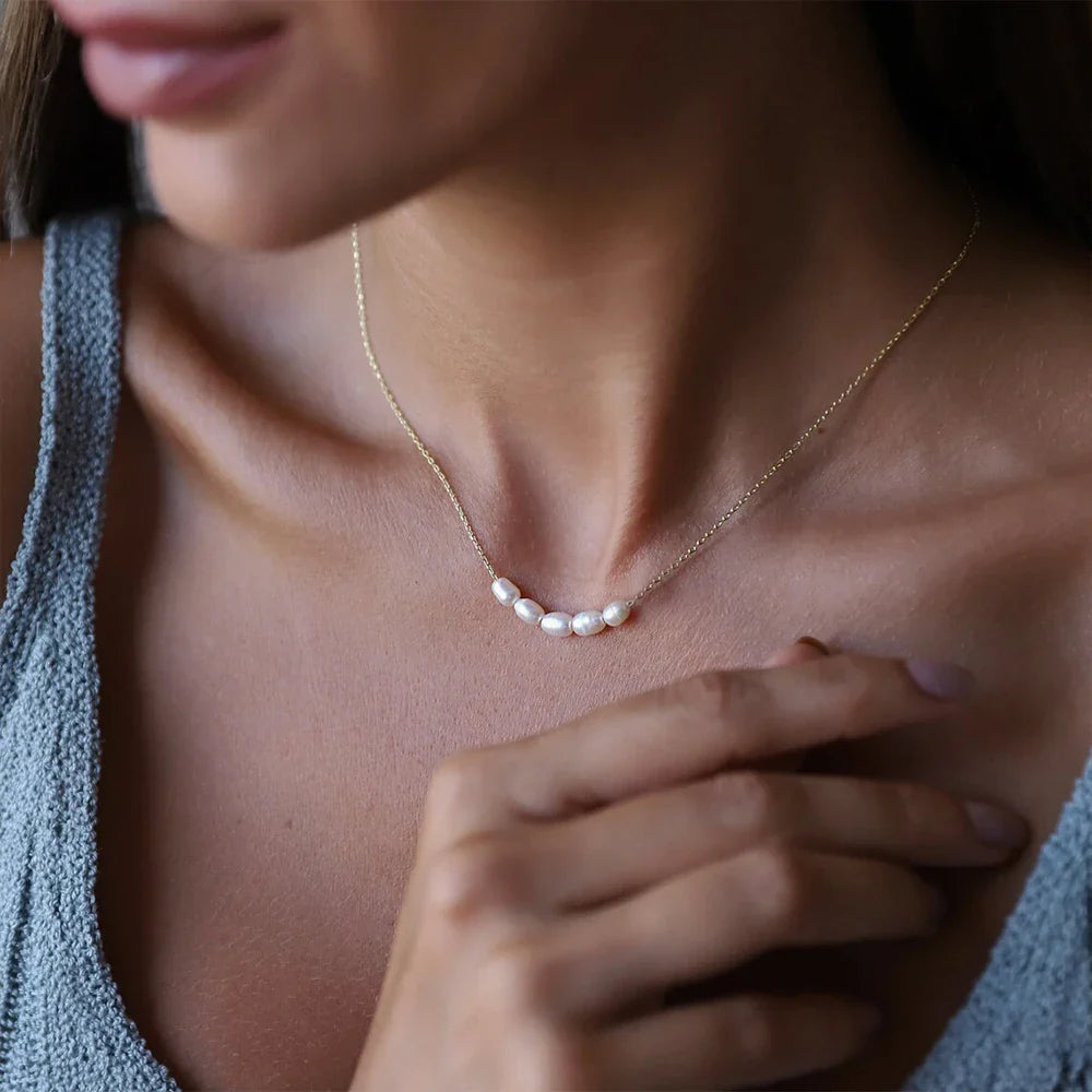 Aurea Pearl Necklace