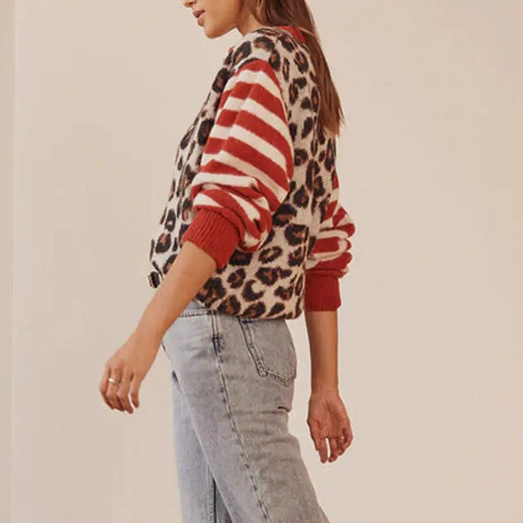 Ferocia Leopard Sweater