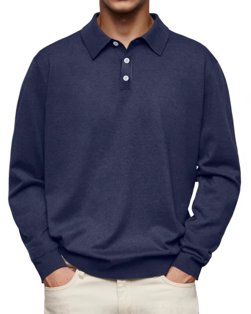 LAURENT MONACO | LONG-SLEEVED POLO